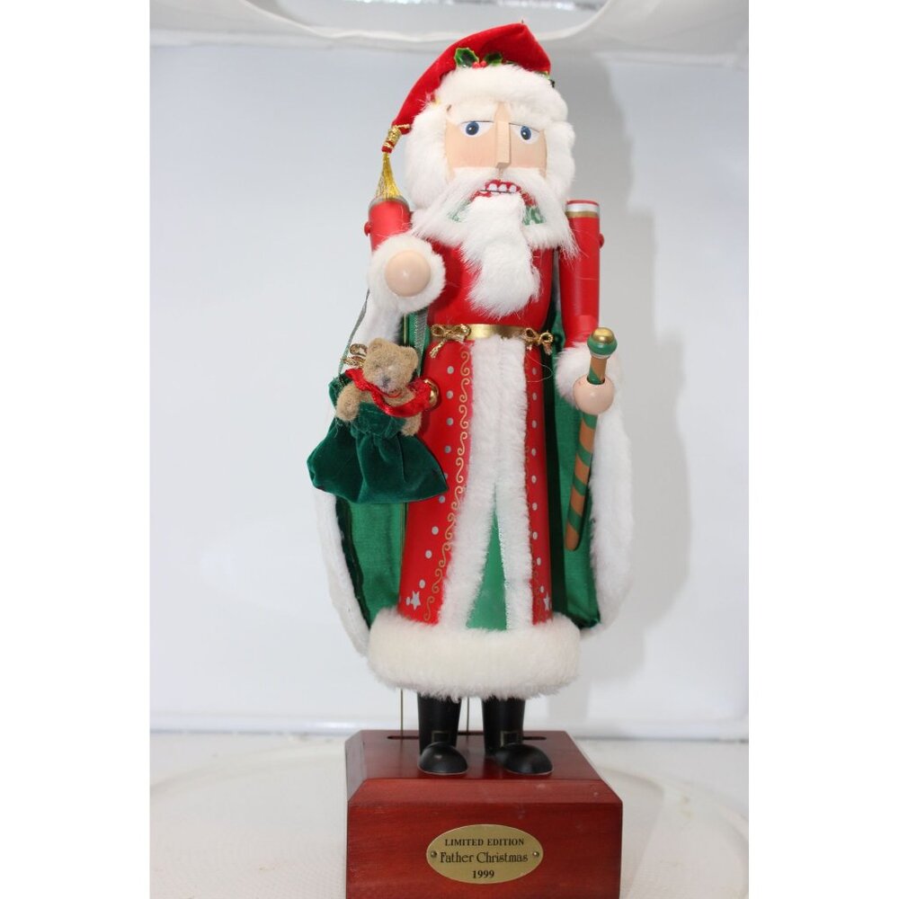 San Fran Music Box Nutcracker - Father Christmas - Animated - Musical